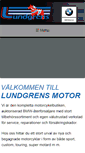 Mobile Screenshot of lundgrensmotor.se